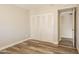 Bedroom featuring a roomy closet and an open doorway at 9622 N 35Th Ln, Phoenix, AZ 85051