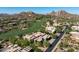 Desert landscaped luxury home located on a golf course with amazing mountain views at 10641 E Blue Sky Dr, Scottsdale, AZ 85262