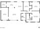 Detailed floorplan showcasing the layout of the home, including the living room, kitchen, bedrooms, and bathrooms at 1421 W Pasadena Ave, Phoenix, AZ 85013