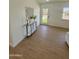Bright foyer with modern console table and mirror, creating an inviting entrance at 1421 W Pasadena Ave, Phoenix, AZ 85013