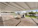 Covered brick patio with built in BBQ is ideal for entertaining at 1421 W Pasadena Ave, Phoenix, AZ 85013