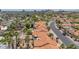 Neighborhood featuring desert landscaping, mature trees, and well-maintained homes, perfect for peaceful living at 1549 N La Rosa Dr, Tempe, AZ 85288