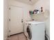 Laundry room with a washing machine and dryer at 18182 W Desert Ln, Surprise, AZ 85388