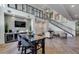 Grand lobby with high ceilings, a staircase, stylish seating, and decorative wall art at 2511 W Queen Creek Rd # 258, Chandler, AZ 85248