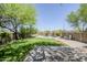 Large backyard with lush lawn and sparkling pool at 31259 N 42Nd Pl, Cave Creek, AZ 85331