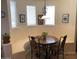 Cozy breakfast nook with built-in seating and natural light, perfect for casual dining at 35401 N Via Tramonto St, Phoenix, AZ 85086