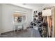 Walk-in closet features a dressing area and ample storage for clothes, shoes, and accessories at 4440 E Tether Trl, Phoenix, AZ 85050