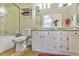 Well-lit bathroom featuring a shower and tub combination and an updated vanity at 5640 E Bell Rd # 1034, Scottsdale, AZ 85254