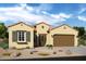 Charming single-story home with a tile roof, two-car garage, and desert landscaping in a sunny setting at 6190 N Sunrise Ln, Buckeye, AZ 85396