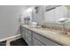 Bathroom featuring dual sinks, granite countertops, and modern fixtures at 7806 N Via Del Sol --, Scottsdale, AZ 85258