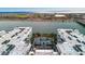 Aerial view from the roof shows the community pool and nearby attractions at 945 E Playa Del Norte Dr # 4019, Tempe, AZ 85288