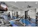 Large fitness center with weight machines, free weights, mirrors, and televisions at 945 E Playa Del Norte Dr # 4019, Tempe, AZ 85288