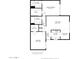 Detailed floor plan showcasing the layout of the home, including bedrooms, bathrooms, and living areas at 9708 W Redwood Dr, Sun City, AZ 85351