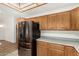 This kitchen is well equipped with stainless steel appliances and plenty of cabinet storage, maximizing style and efficiency at 11360 E Keats Ave # 92, Mesa, AZ 85209