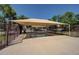 Neighborhood splash pad with shade structure and safety fencing at 15634 S 31St St, Phoenix, AZ 85048