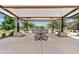 A covered picnic area with tables, perfect for gatherings and enjoying the community's outdoor spaces at 1800 S Jesse Pl, Chandler, AZ 85286