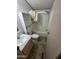 A full bathroom includes a tiled floor, sink, toilet, and shower-tub combo at 201 S Greenfield Rd # 118, Mesa, AZ 85206