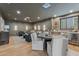 Spacious living area with multiple seating options and a built-in bar at 3800 E Lincoln Dr # 54, Phoenix, AZ 85018
