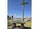 Beautiful lake view features fountains, benches, palm tree, green grass and houses providing a great place to relax at 3828 N Rosewood Ave, Avondale, AZ 85392