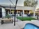 Backyard featuring pool, patio, and built in BBQ at 7313 S 25Th S Dr, Phoenix, AZ 85041