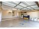 Spacious garage with overhead storage racks at 9465 W Tonopah Dr, Peoria, AZ 85382