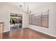 Charming dining area with a sliding glass door to the outdoor patio space at 105 W Monona Dr, Phoenix, AZ 85027