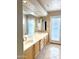 Bathroom featuring double sinks, neutral countertops, and natural light at 2053 E Clubhouse Dr, Phoenix, AZ 85048