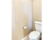 Close-up view of a toilet with neutral wall color at 2053 E Clubhouse Dr, Phoenix, AZ 85048