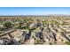 A wide aerial view of the neighborhood showcasing the abundance of homes at 2236 W Aston Dr, San Tan Valley, AZ 85144