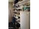 Pantry with shelving and refrigerator at 3330 E Main St # 448, Mesa, AZ 85213