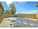 Backyard featuring concrete paving and a tall brick wall fence at 42 S Vineyard --, Mesa, AZ 85210