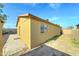 Home's exterior view from the backyard highlighting the stucco siding at 42 S Vineyard --, Mesa, AZ 85210