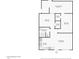 Floor plan of a single-story home with labeled rooms and dimensions at 6739 N 16Th St # 17, Phoenix, AZ 85016