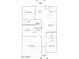 Detailed floor plan of the house, showing the layout of the rooms at 9830 W Pinchot Ave, Phoenix, AZ 85037