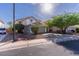 Charming two-story home featuring a spacious two-car garage and well-maintained front yard landscaping at 118 N 223Rd Ave, Buckeye, AZ 85326