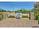 Allred Ranch community entrance sign with stone accents and desert landscaping at 2955 E Flossmoor Ave, Mesa, AZ 85204