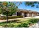 Single Gathering house with mature trees and a manicured front yard offers great curb appeal at 3006 E Lexington Ave, Gilbert, AZ 85234