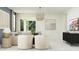 Bright living room with white walls, comfortable seating, and stylish decor at 4707 E French Rd, San Tan Valley, AZ 85143