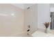 Clean, bright bathroom featuring a standard shower-tub combination at 4772 W Joshua Blvd, Chandler, AZ 85226