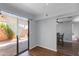 Bright dining area with sliding door access to the backyard patio at 4772 W Joshua Blvd, Chandler, AZ 85226