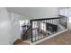 Lofted view of the living room with fireplace and dining area at 4772 W Joshua Blvd, Chandler, AZ 85226