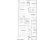 Detailed floor plan showcasing the layout with bedrooms, bathrooms, kitchen, living spaces and patio at 4787 E French Rd, San Tan Valley, AZ 85143