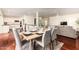 Open-concept dining area adjacent to the kitchen and living room, ideal for Gathering gatherings at 507 W Sweetwater Ave, Phoenix, AZ 85029