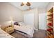 Cozy bedroom featuring twin beds, light colored walls, and carpeted floors at 5345 W Alta Mesa Ave, Laveen, AZ 85339