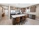 Bright kitchen with stainless steel appliances, an island, and seating at 5345 W Alta Mesa Ave, Laveen, AZ 85339