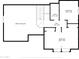 Second-story floor plan features two bedrooms, a full bath, and an open to below area at 6023 E Scafell Cir, Mesa, AZ 85215