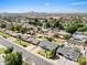 Aerial view of neighborhood with Mountain Views at 1050 W 9Th Pl, Mesa, AZ 85201