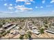 Community aerial view showcasing the property and surrounding neighborhood at 1160 E Hampton Cir, Mesa, AZ 85204