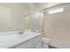 Clean bathroom featuring a shower-tub combination and white vanity at 16818 S 23Rd St, Phoenix, AZ 85048