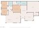 Detailed floor plan showcasing the layout of the home, including bedrooms, bathrooms, kitchen, living room, and garage at 1925 E Lane Ave, Phoenix, AZ 85020